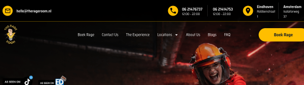 The Rage Room — rage room in Amsterdam