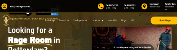 The Rage Room (Eindhoven serving Rotterdam) — rage room in Rotterdam