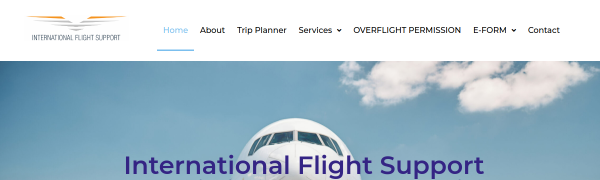 Overfly Permit website screenshot