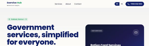 Eservice Hub Kakkad preview
