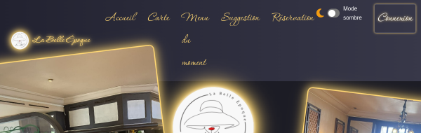 Aperçu du site La Belle Époque Ocean — site professionnel