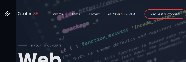 Скриншот сайта Agency