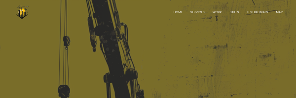 Скриншот сайта Construction