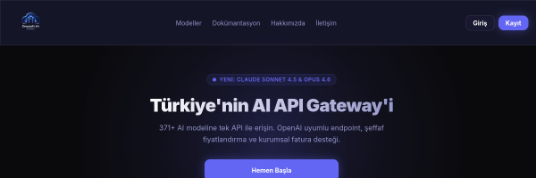 API Gateway Servisi