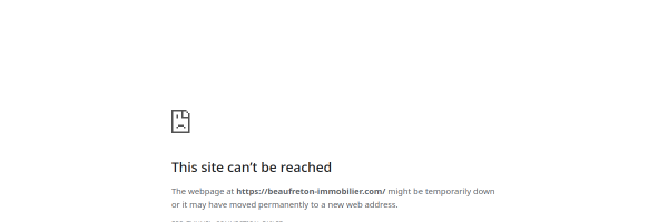 Beaufreton Immobilier - Site immobilier WordPress