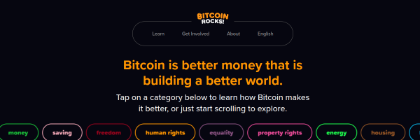 Preview of Bitcoin Rocks