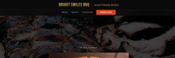 Bright Smiles BBQ website