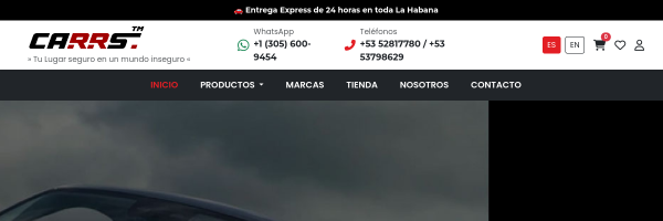 Diseño de página web profesional en Lima para carr stm