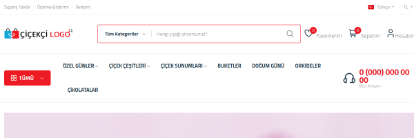 Çiçekçi İnternet Sitesi