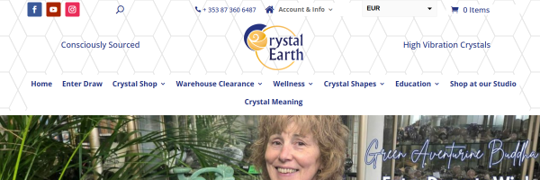 Crystal Earth website