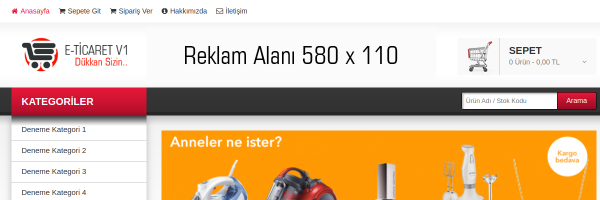 E-Ticaret V1