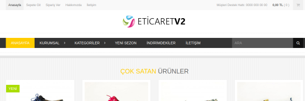 E-Ticaret V2