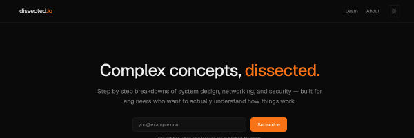 Dissected.io preview