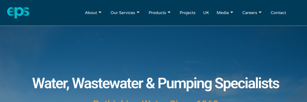 EPS Water website