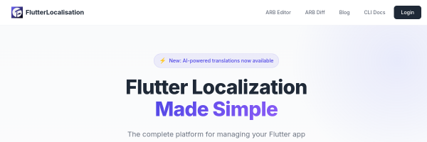 FlutterLocalisation screenshot