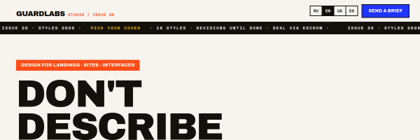Studio — Editorial