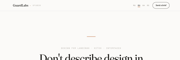 Studio — Atelier