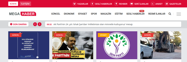 Mega Haber Portalı
