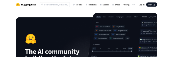 Hugging Face screenshot