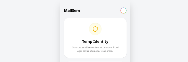 MAIL SEMENTARA
