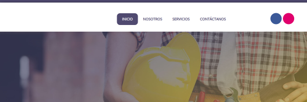 Diseño de página web profesional en Lima para rlg proyectos