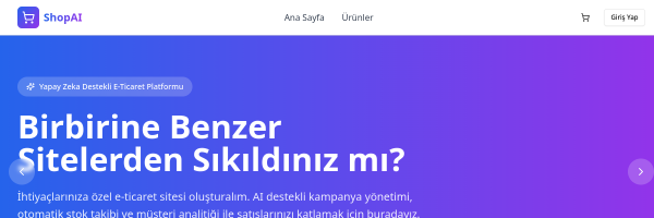 E-Ticaret Altyapı