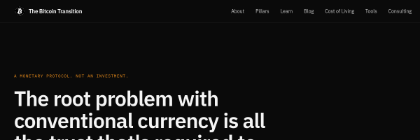 Preview of The Bitcoin Transition