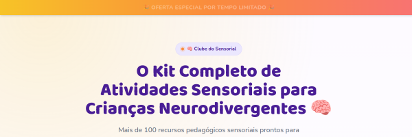 Prévia do site Clube Sensorial