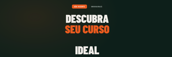 Teste vocacional Faculdade São Vicente