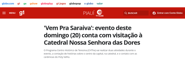 Projeto "Vem Pra Saraiva"