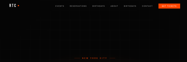 RTC Hospitality website preview