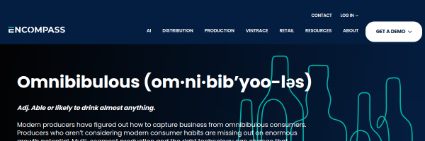 Encompass campaign landing page screenshot