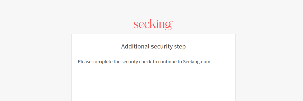 Seeking screenshot
