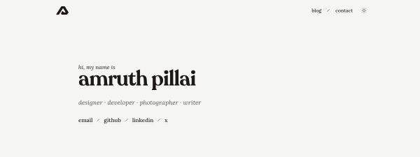 Amruth Pillai