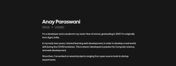 Anay Paraswani