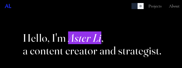 Aster Li