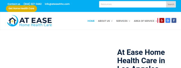 Snapshot of ateasehhc.com