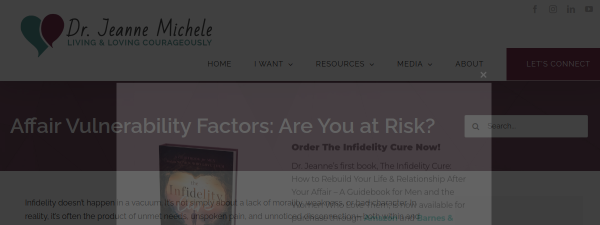 Snapshot of drjeannemichele.com