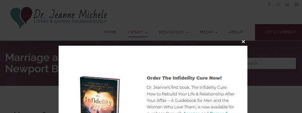 Snapshot of drjeannemichele.com