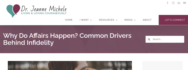 Snapshot of drjeannemichele.com