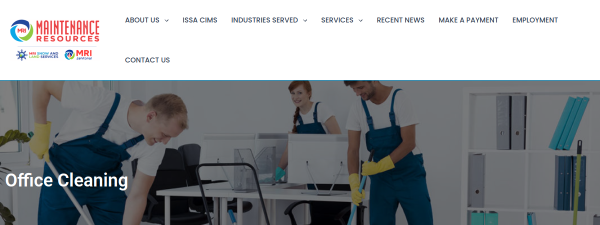 Snapshot of maintenanceresourcesinc.com