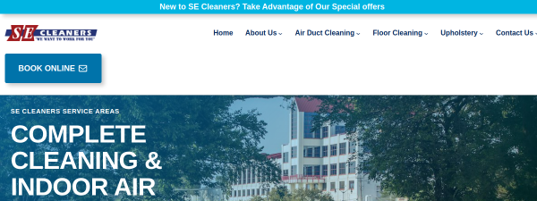 Snapshot of secleaners.com