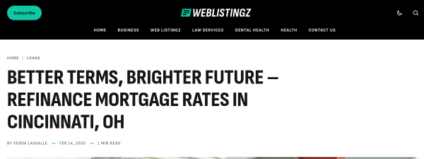Snapshot of weblistingz.net