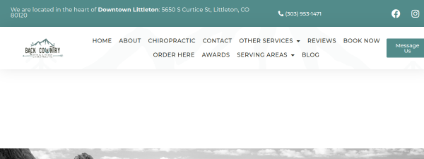 Snapshot of chiropractic-littleton.com