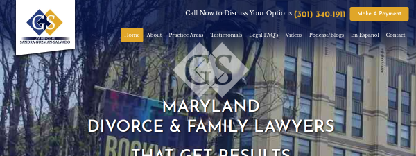 Snapshot of guzmansalvadolaw.com