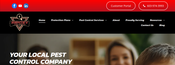 Snapshot of identifypestcontrol.com