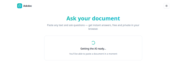 Screenshot of Askdoc