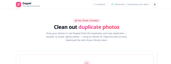 Screenshot of Doppel