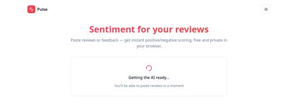 Screenshot of Pulse