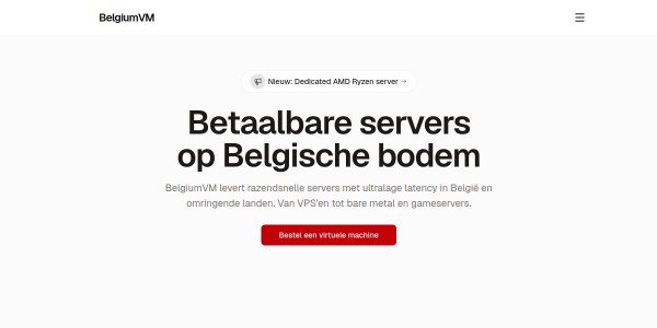 Belgiumvm — VPS Ryzen-2